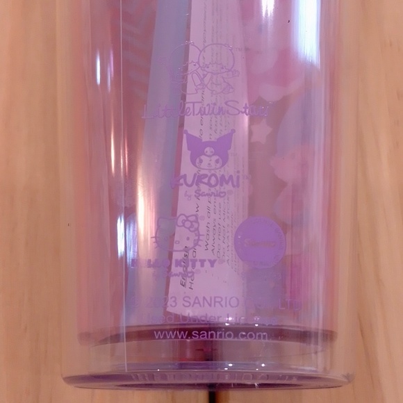 Hello Kitty And Friends Acrylic Travel Tumbler Cup Straw - Picture 8 of 10